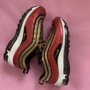 Size 7.5 - Nike Air Max 97 Gold Sequin